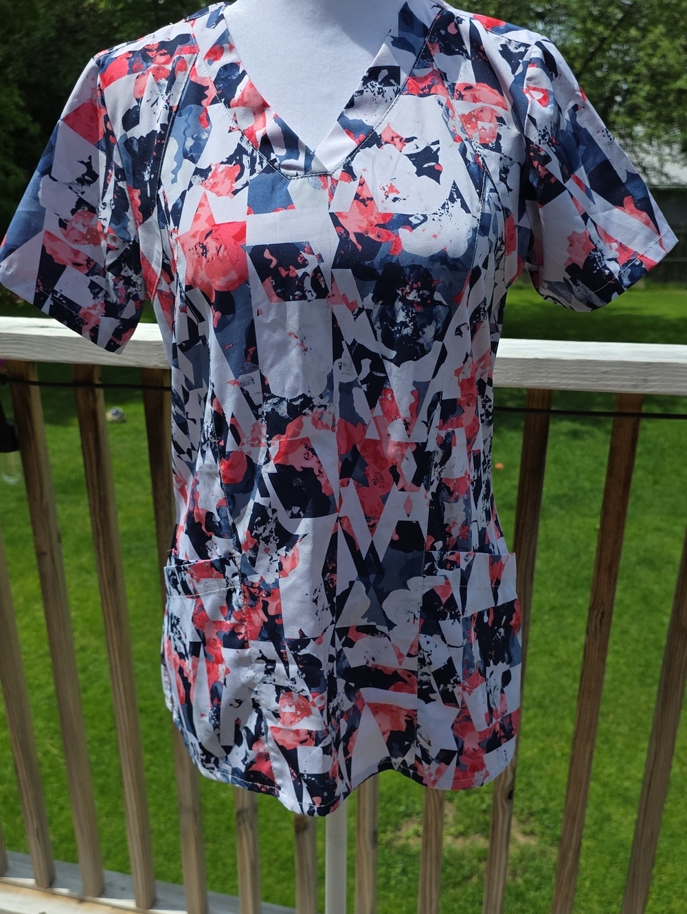 Barco One Polyester Scrub Top XS
